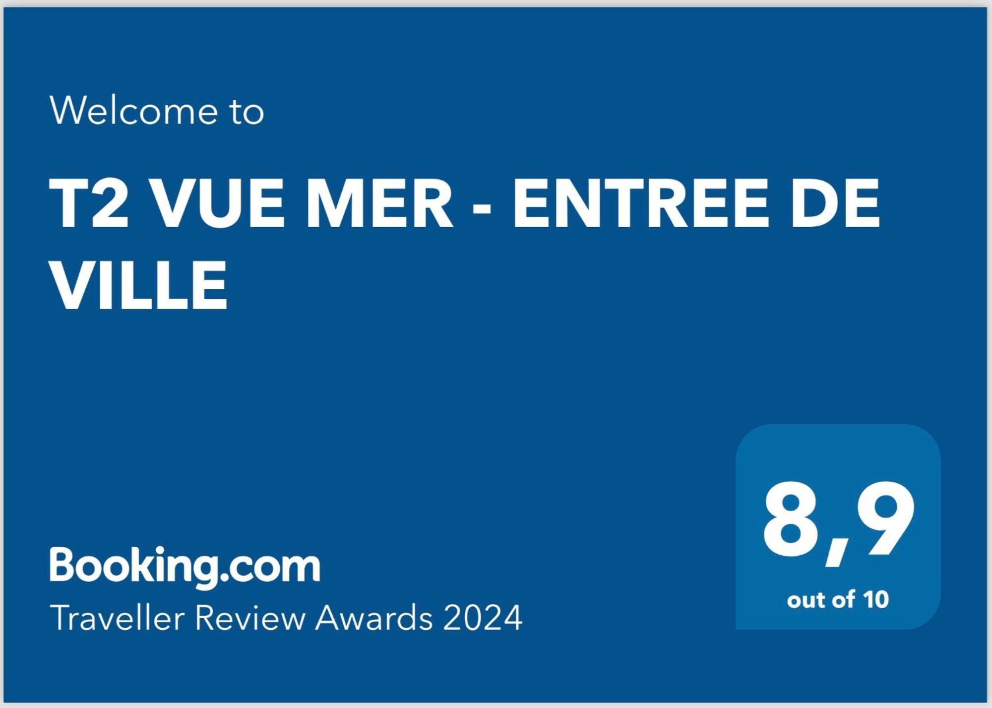 T2 Vue Mer - Entree De Ville Ajaccio  Eksteriør bilde
