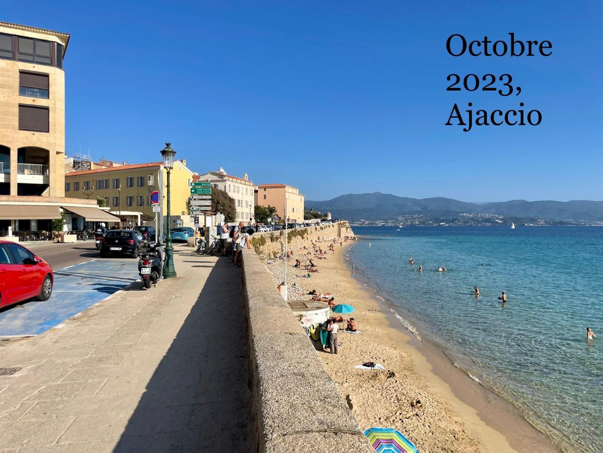 T2 Vue Mer - Entree De Ville Ajaccio  Eksteriør bilde
